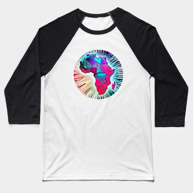 African rayes Baseball T-Shirt by Praiseworthy Essentials